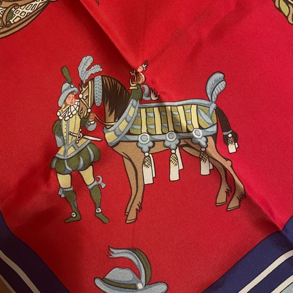 Hermès Les Fantaisies du Roy Circa 2000 Scarf - Picture 9 of 12